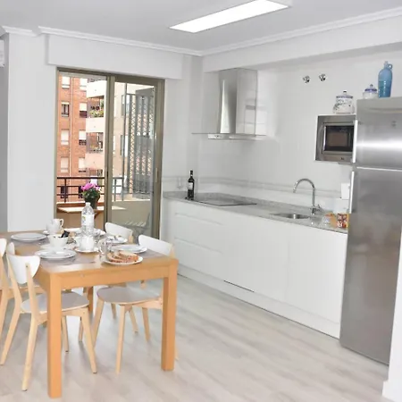 Apto La Estambrera IV Wifi Y Aire Acondicionado Logroño Esterno foto